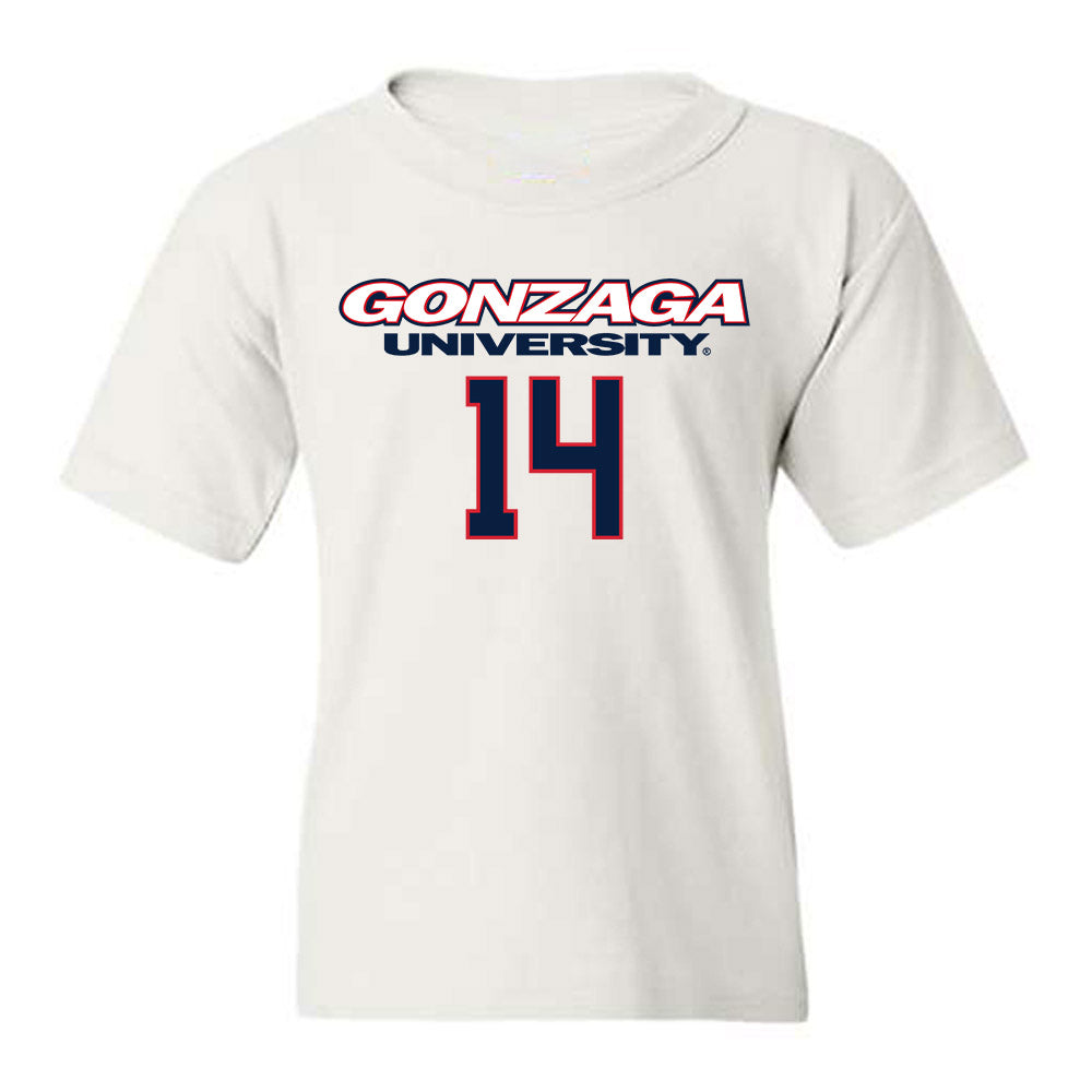 Gonzaga - NCAA Men's Basketball : Alonzo Metz - Classic Shersey Youth T-Shirt-0