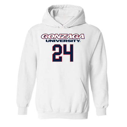 Gonzaga - NCAA Women's Basketball : Teryn Gardner - Classic Shersey Hooded Sweatshirt-0