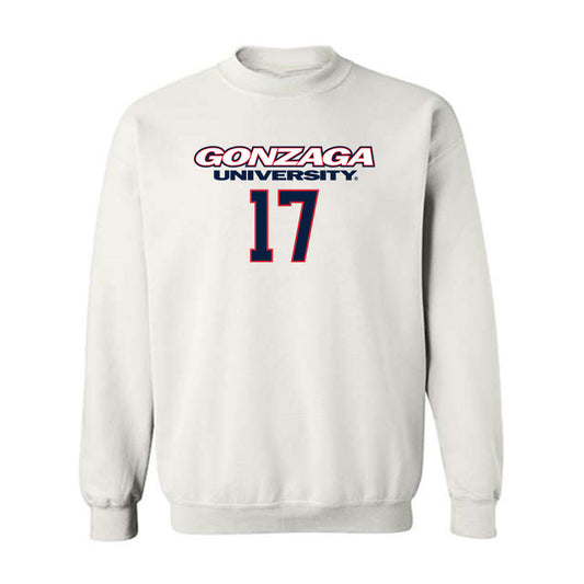 Gonzaga - NCAA Men's Basketball : Mario Saint-Supery - Classic Shersey Crewneck Sweatshirt-0