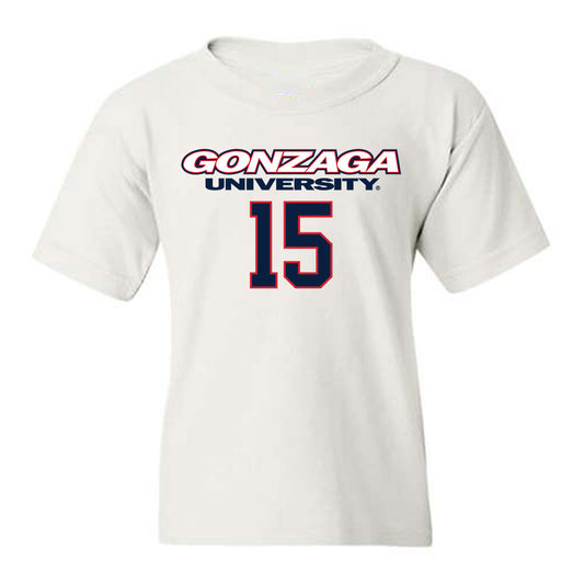 Gonzaga - NCAA Men's Basketball : Graham Ike - Classic Shersey Youth T-Shirt-0