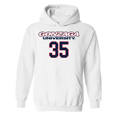 Gonzaga - NCAA Men's Basketball : Noah Haaland - Classic Shersey Hooded Sweatshirt