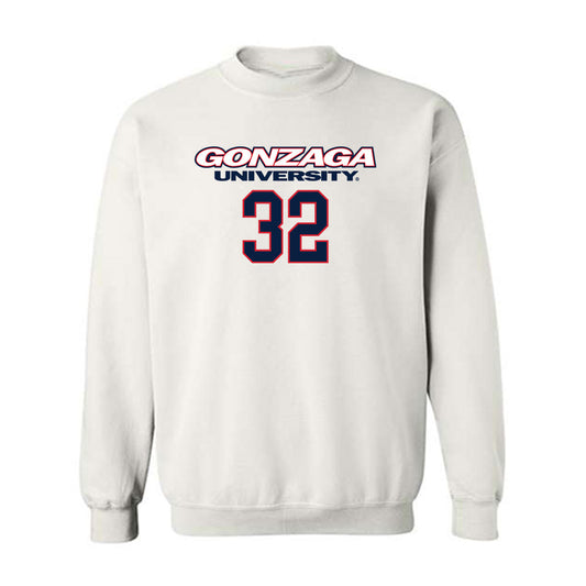 Gonzaga - NCAA Men's Basketball : Parker Jefferson - Classic Shersey Crewneck Sweatshirt-0