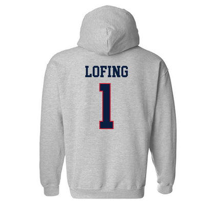 Gonzaga - NCAA Women's Basketball : Paige Lofing - Classic Shersey Hooded Sweatshirt-1