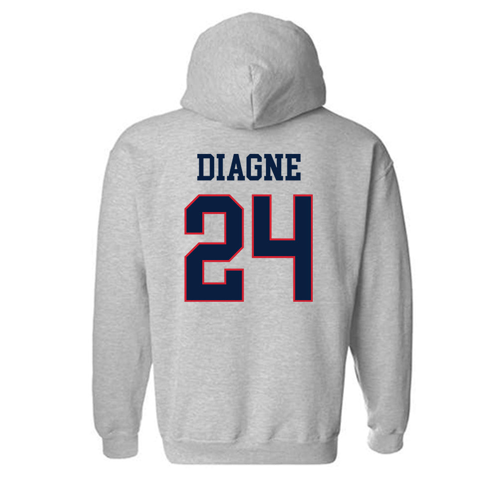 Gonzaga - NCAA Men's Basketball : Ismaila Diagne - Classic Shersey Hooded Sweatshirt