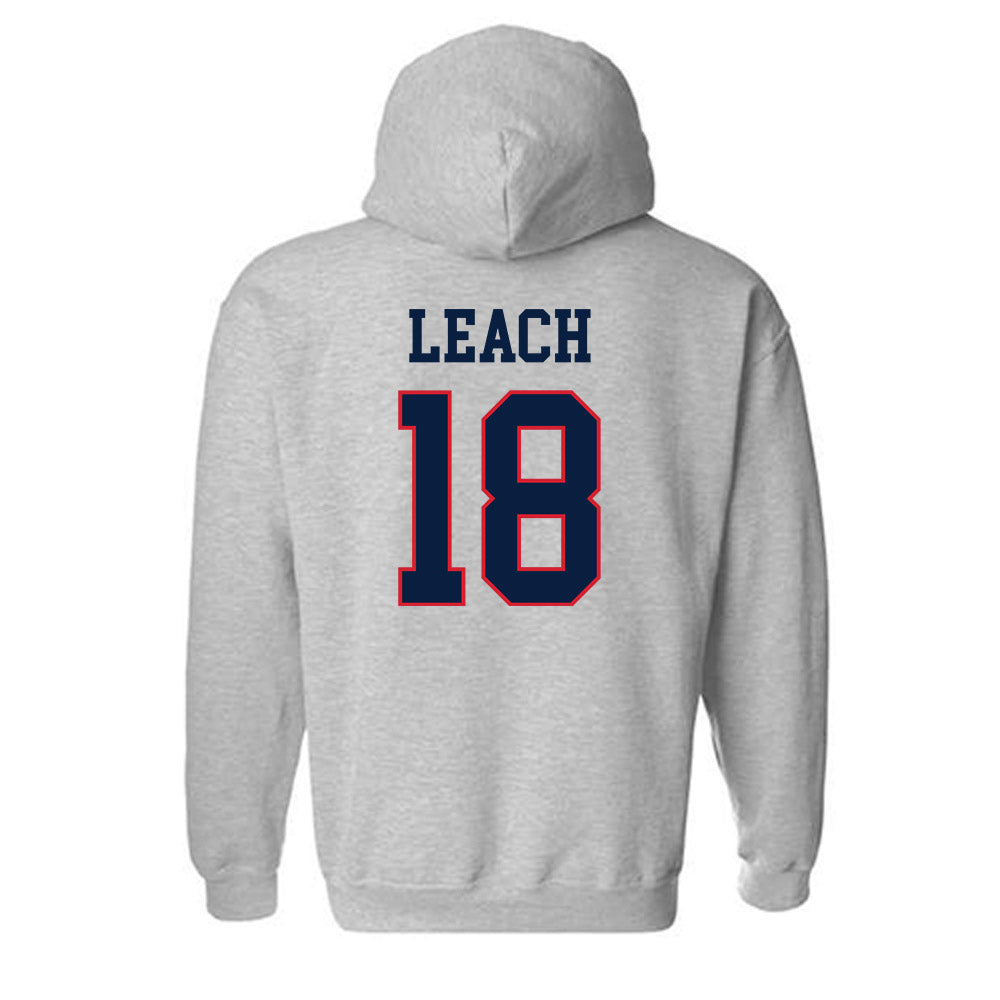 Gonzaga - NCAA Baseball : Bryson Leach - Classic Shersey Hooded Sweatshirt-1