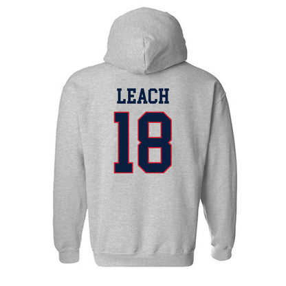 Gonzaga - NCAA Baseball : Bryson Leach - Classic Shersey Hooded Sweatshirt-1