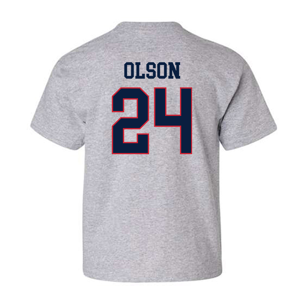 Gonzaga - NCAA Men's Soccer : Morgan Olson - Classic Shersey Youth T-Shirt-1