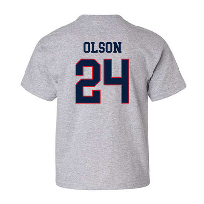 Gonzaga - NCAA Men's Soccer : Morgan Olson - Classic Shersey Youth T-Shirt-1