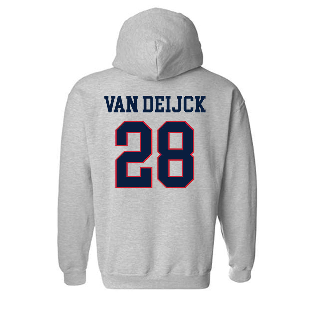 Gonzaga - NCAA Men's Soccer : Jelle van Deijck - Classic Shersey Hooded Sweatshirt