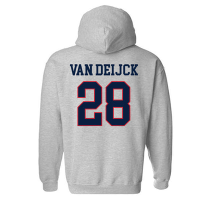 Gonzaga - NCAA Men's Soccer : Jelle van Deijck - Classic Shersey Hooded Sweatshirt