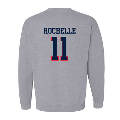 Gonzaga - NCAA Men's Soccer : Talan Rochelle - Classic Shersey Crewneck Sweatshirt-1