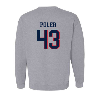 Gonzaga - NCAA Baseball : Bode Poler - Classic Shersey Crewneck Sweatshirt-1