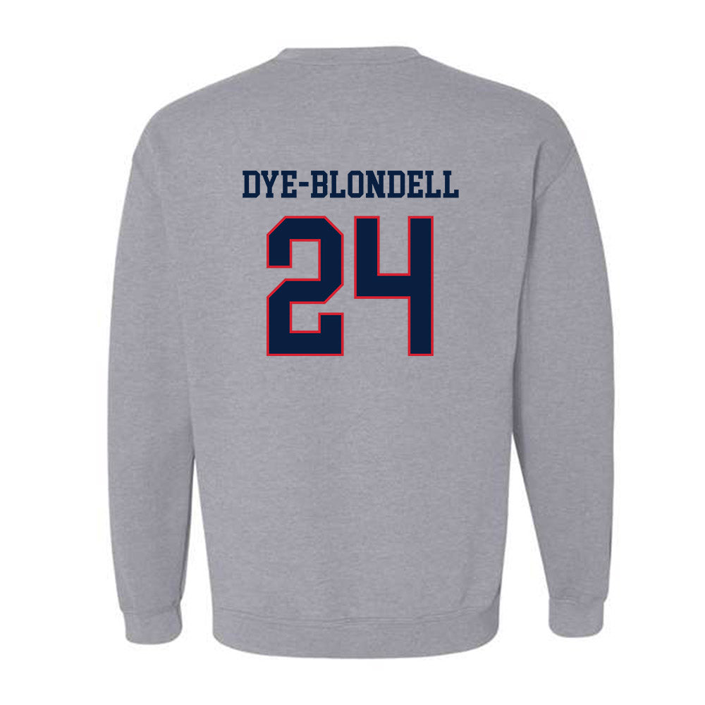 Gonzaga - NCAA Women's Soccer : Addison Dye-Blondell - Classic Shersey Crewneck Sweatshirt-1