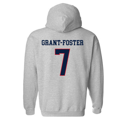Gonzaga - NCAA Men's Basketball : Tyon Grant-Foster - Classic Shersey Hooded Sweatshirt-1