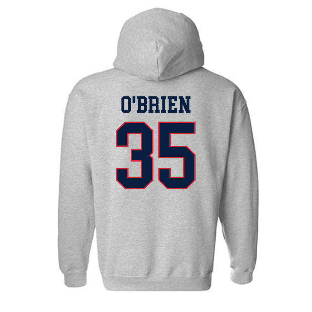 Gonzaga - NCAA Baseball : Finbar O'Brien - Classic Shersey Hooded Sweatshirt-1
