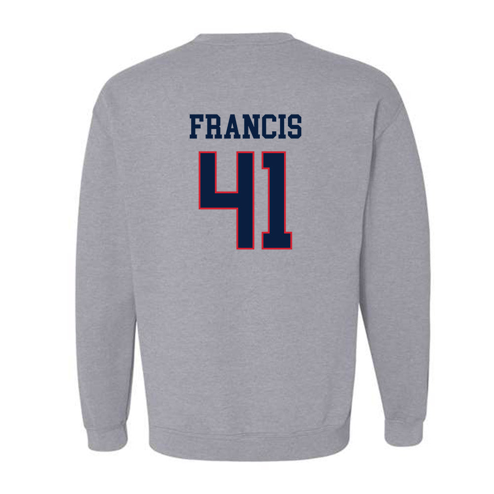 Gonzaga - NCAA Baseball : Kai Francis - Classic Shersey Crewneck Sweatshirt