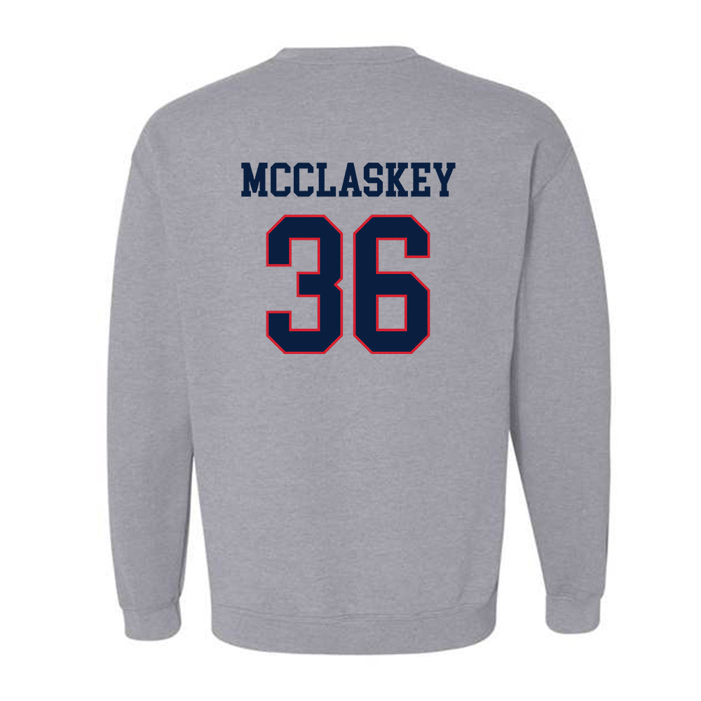 Gonzaga - NCAA Baseball : Mickey Mcclaskey - Classic Shersey Crewneck Sweatshirt