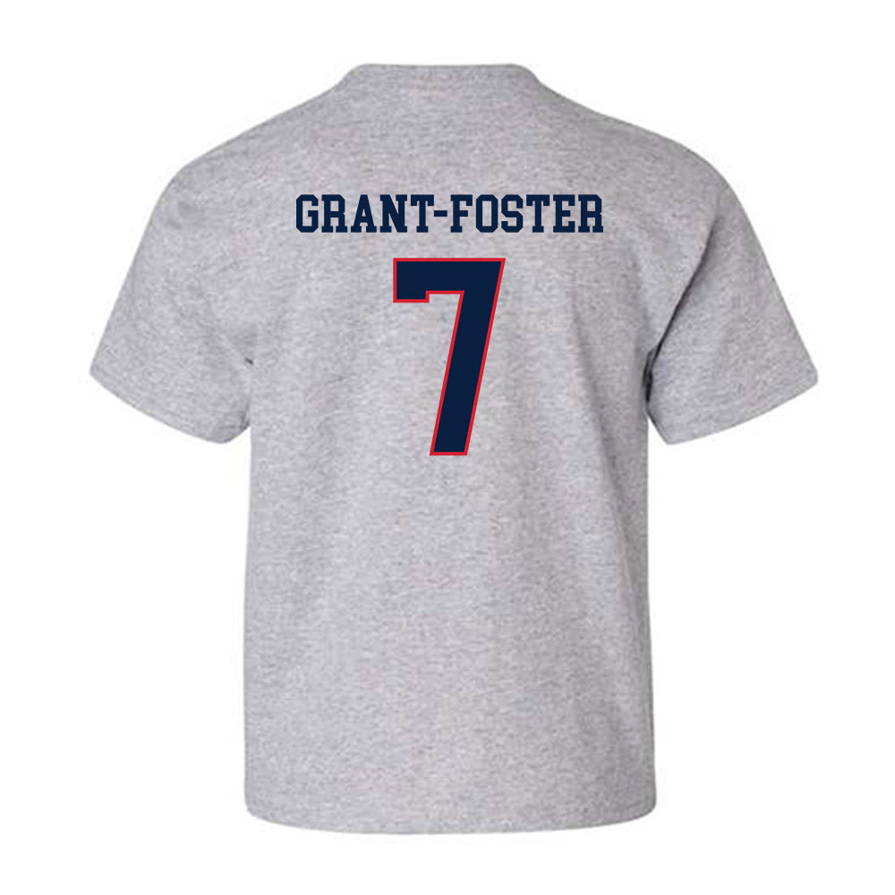 Gonzaga - NCAA Men's Basketball : Tyon Grant-Foster - Classic Shersey Youth T-Shirt-1