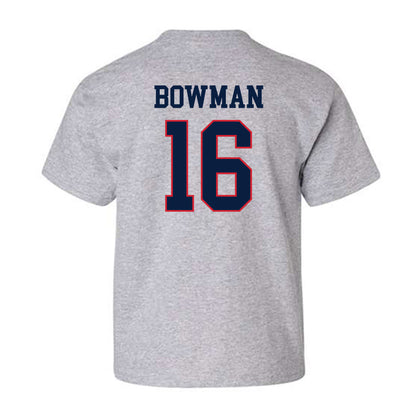 Gonzaga - NCAA Baseball : Zach Bowman - Classic Shersey Youth T-Shirt-1