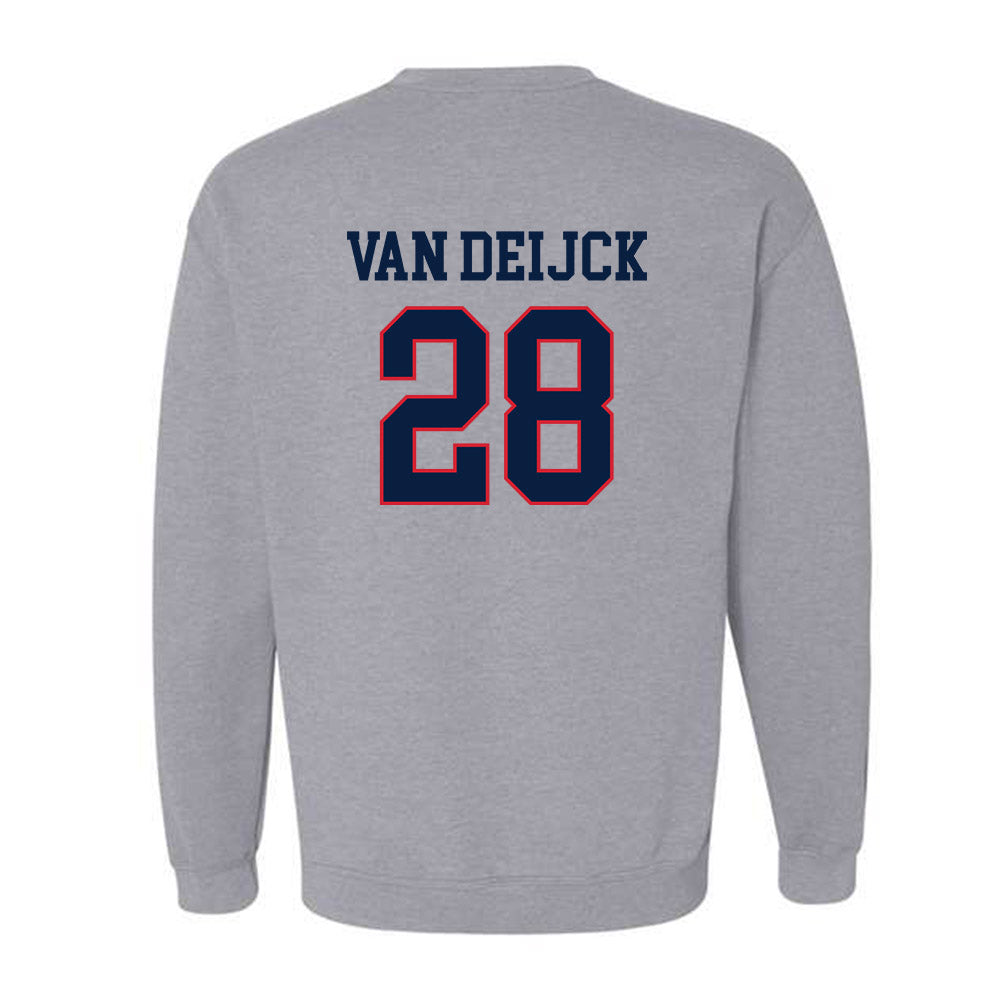 Gonzaga - NCAA Men's Soccer : Jelle van Deijck - Classic Shersey Crewneck Sweatshirt