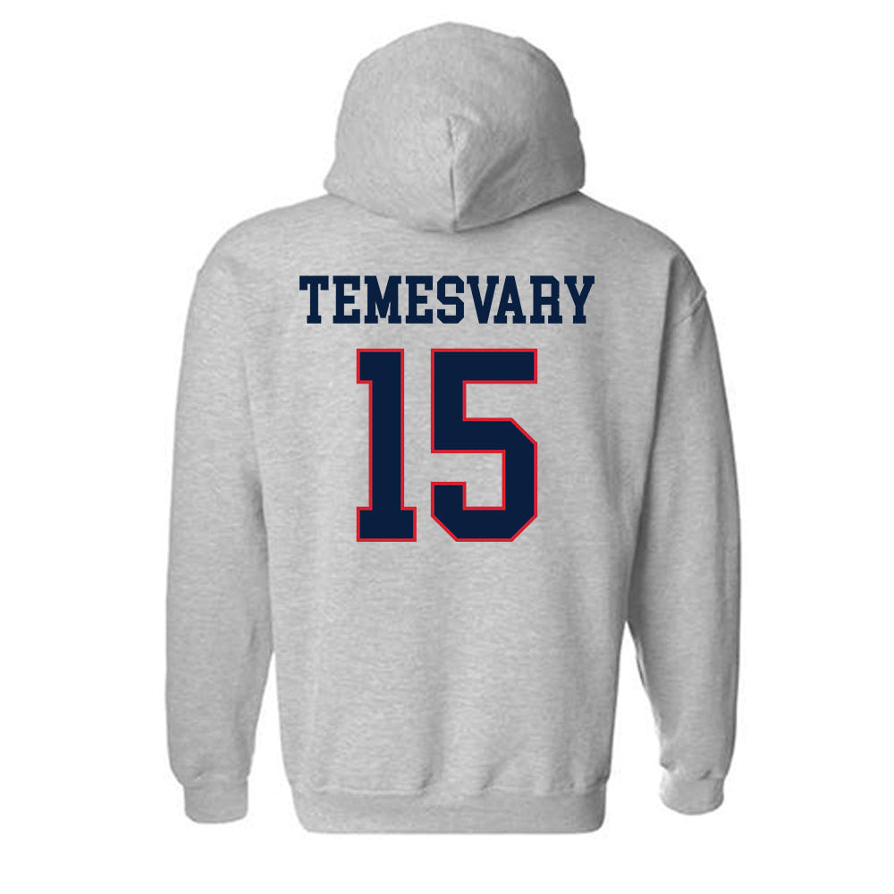 Gonzaga - NCAA Baseball : Vincent Temesvary - Classic Shersey Hooded Sweatshirt