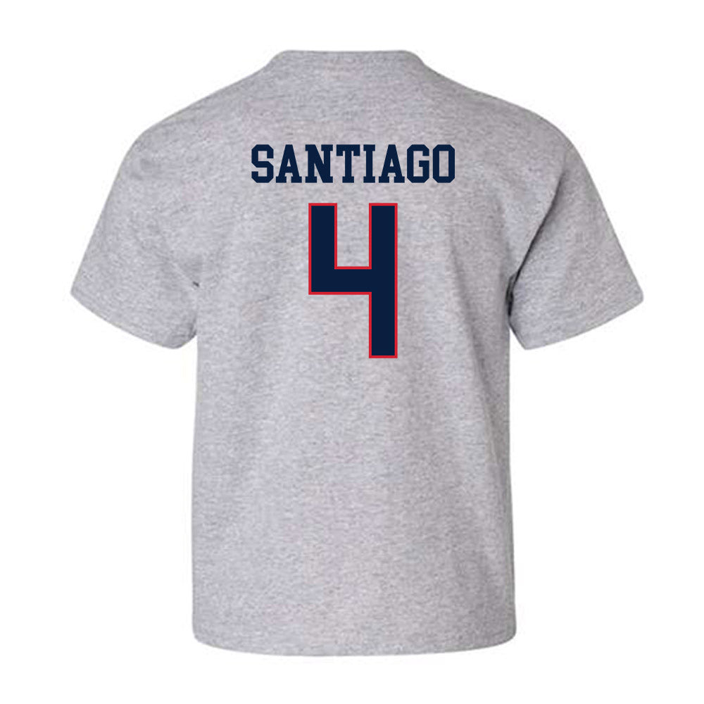 Gonzaga - NCAA Baseball : Kainoa Santiago - Classic Shersey Youth T-Shirt-1