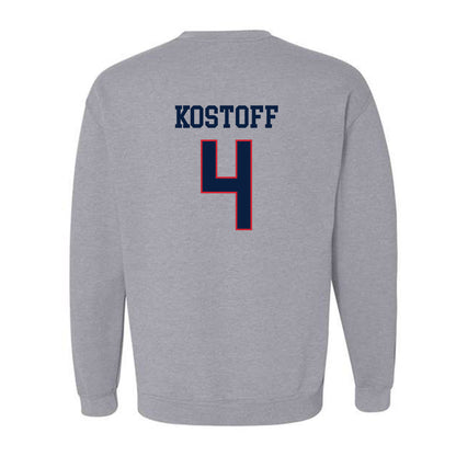 Gonzaga - NCAA Women's Volleyball : Krista Kostoff - Classic Shersey Crewneck Sweatshirt-1