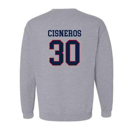 Gonzaga - NCAA Baseball : Andrew Cisneros - Classic Shersey Crewneck Sweatshirt-1