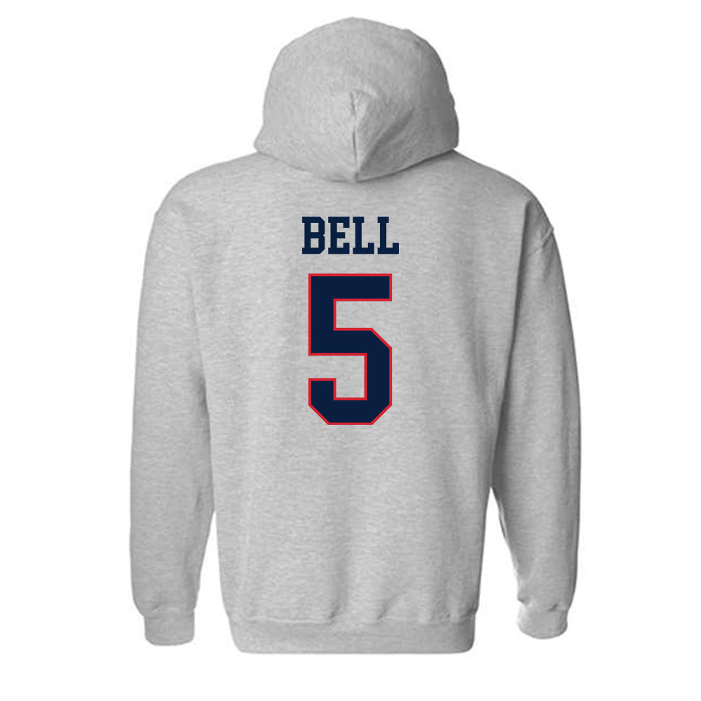 Gonzaga - NCAA Baseball : Mikey Bell - Classic Shersey Hooded Sweatshirt-1