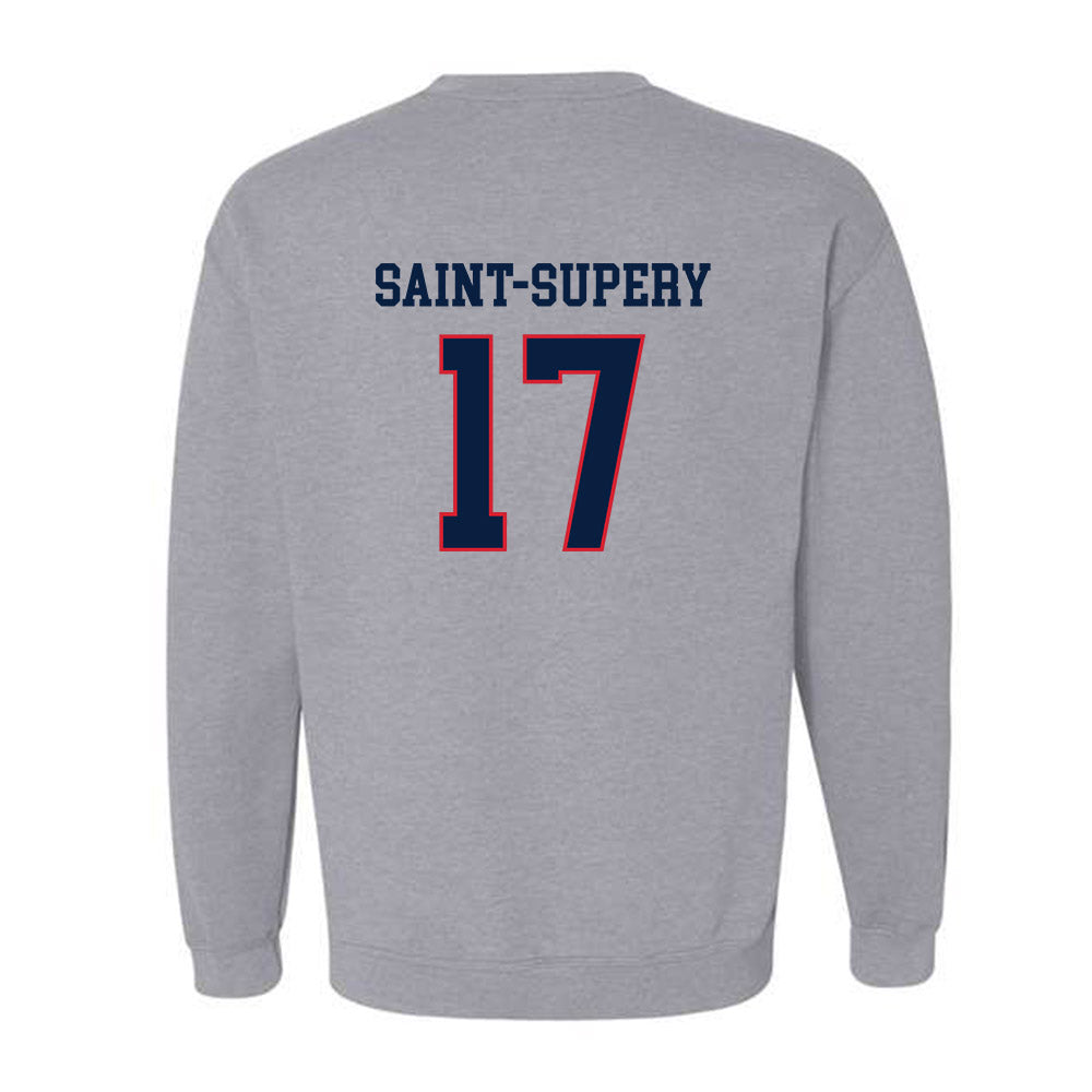 Gonzaga - NCAA Men's Basketball : Mario Saint-Supery - Classic Shersey Crewneck Sweatshirt-1