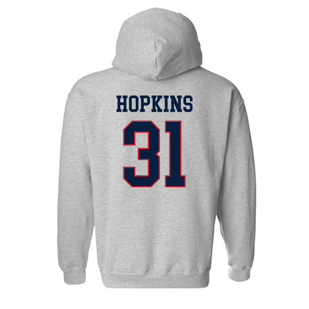 Gonzaga - NCAA Women's Basketball : Ella Hopkins - Classic Shersey Hooded Sweatshirt