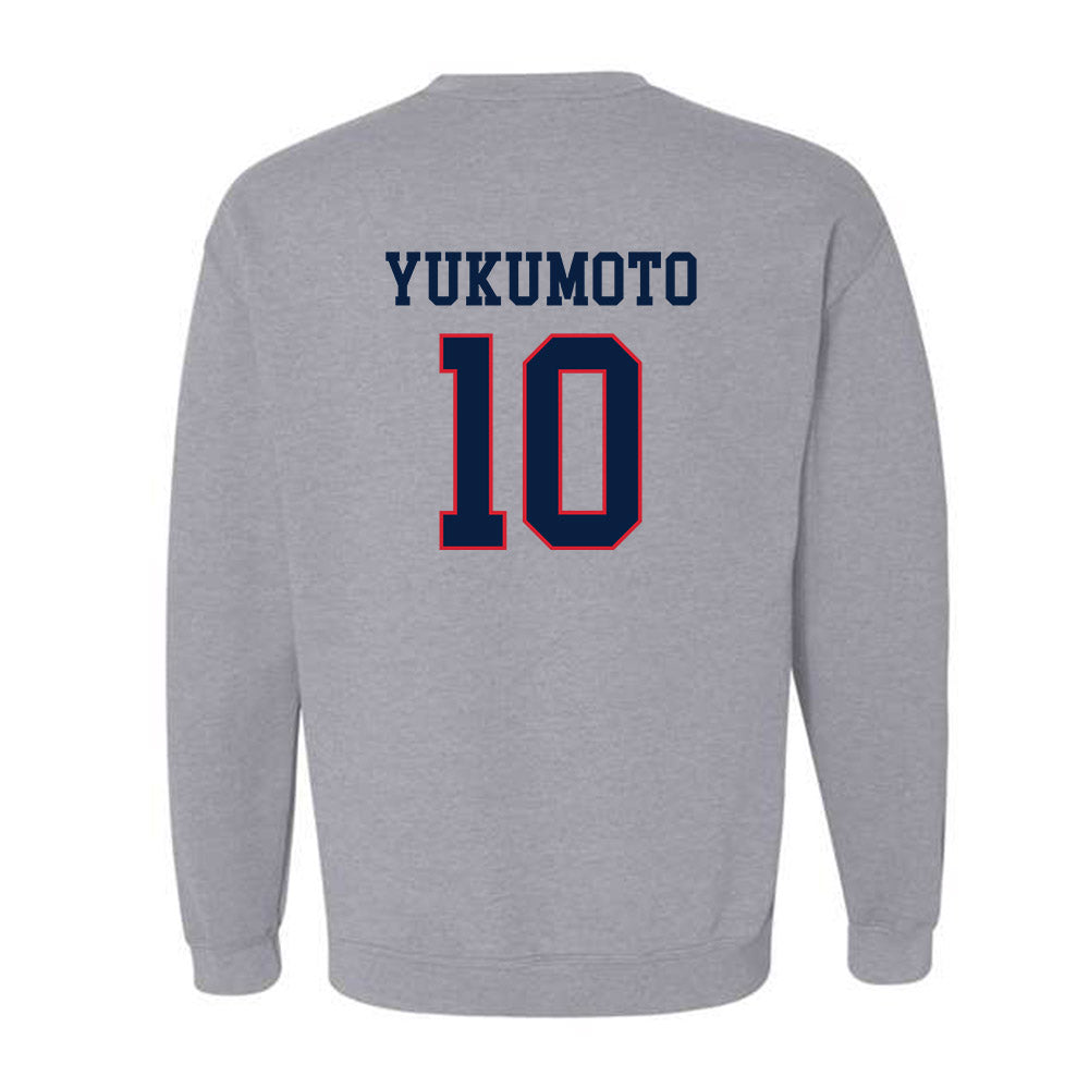 Gonzaga - NCAA Baseball : Ty Yukumoto - Classic Shersey Crewneck Sweatshirt