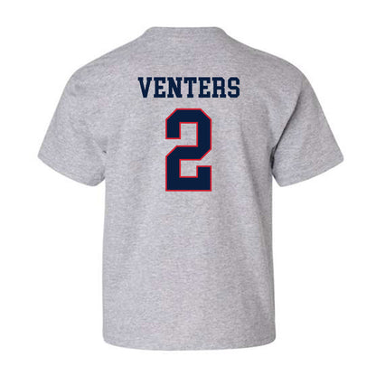 Gonzaga - NCAA Men's Basketball : Steele Venters - Classic Shersey Youth T-Shirt