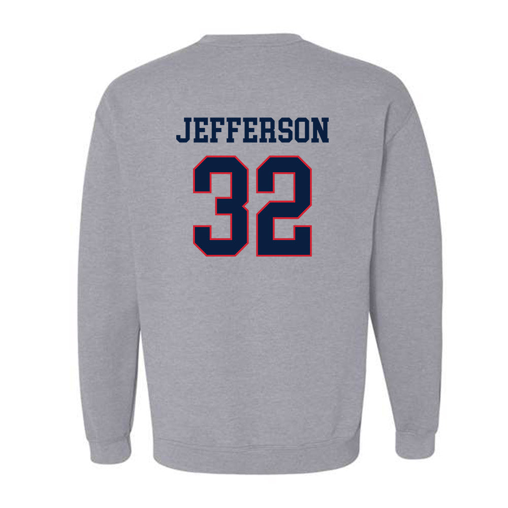 Gonzaga - NCAA Men's Basketball : Parker Jefferson - Classic Shersey Crewneck Sweatshirt-1