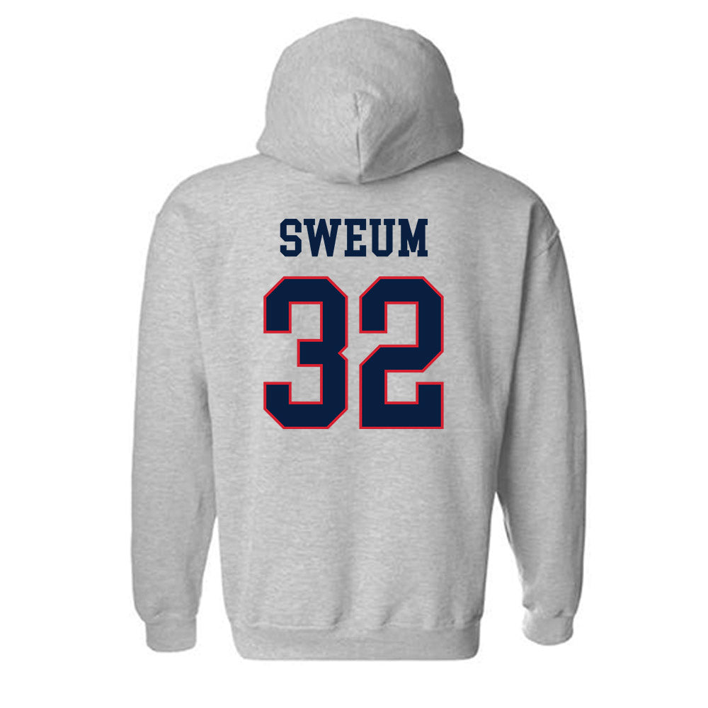 Gonzaga - NCAA Baseball : Karsten Sweum - Classic Shersey Hooded Sweatshirt-1