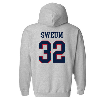Gonzaga - NCAA Baseball : Karsten Sweum - Classic Shersey Hooded Sweatshirt-1