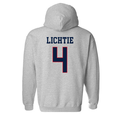 Gonzaga - NCAA Women's Basketball : Sierra Lichtie - Classic Shersey Hooded Sweatshirt-1