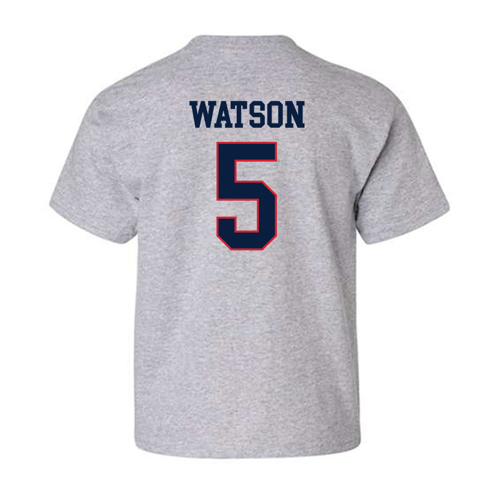 Gonzaga - NCAA Men's Soccer : Terry Watson - Classic Shersey Youth T-Shirt-1