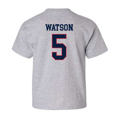 Gonzaga - NCAA Men's Soccer : Terry Watson - Classic Shersey Youth T-Shirt-1