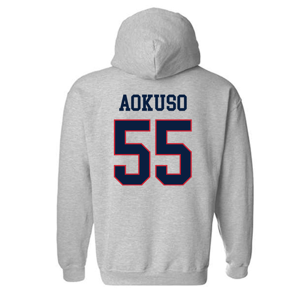 Gonzaga - NCAA Women's Basketball : Zeryhia Aokuso - Classic Shersey Hooded Sweatshirt-1