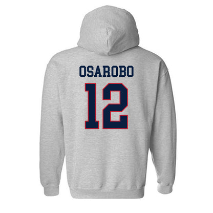 Gonzaga - NCAA Women's Basketball : Christabel Osarobo - Classic Shersey Hooded Sweatshirt-1