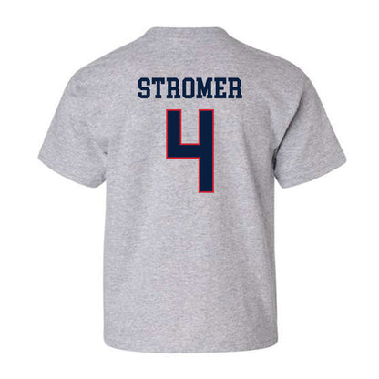 Gonzaga - NCAA Men's Basketball : Dusty Stromer - Classic Shersey Youth T-Shirt