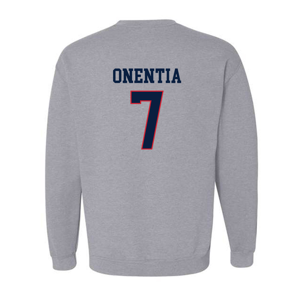 Gonzaga - NCAA Men's Soccer : Geremi Onentia - Classic Shersey Crewneck Sweatshirt-1