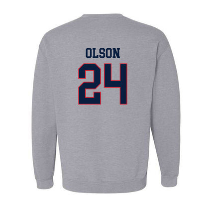 Gonzaga - NCAA Men's Soccer : Morgan Olson - Classic Shersey Crewneck Sweatshirt-1