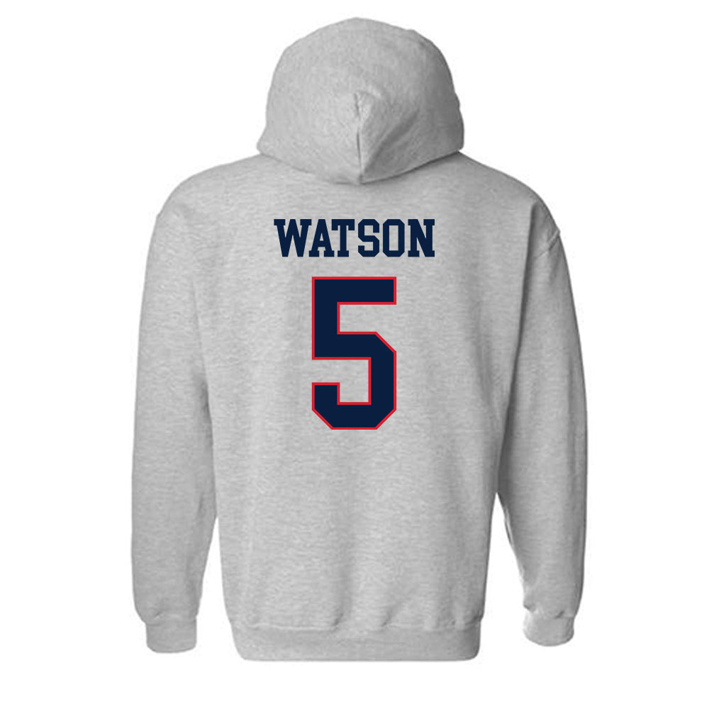 Gonzaga - NCAA Men's Soccer : Terry Watson - Classic Shersey Hooded Sweatshirt-1