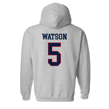 Gonzaga - NCAA Men's Soccer : Terry Watson - Classic Shersey Hooded Sweatshirt-1