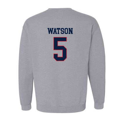 Gonzaga - NCAA Men's Soccer : Terry Watson - Classic Shersey Crewneck Sweatshirt-1