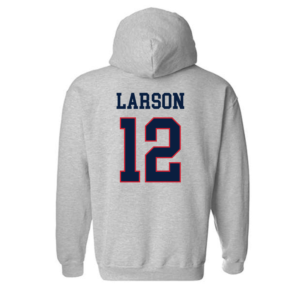 Gonzaga - NCAA Women's Volleyball : Autumn Larson - Classic Shersey Hooded Sweatshirt-1