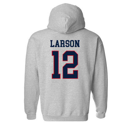 Gonzaga - NCAA Women's Volleyball : Autumn Larson - Classic Shersey Hooded Sweatshirt-1