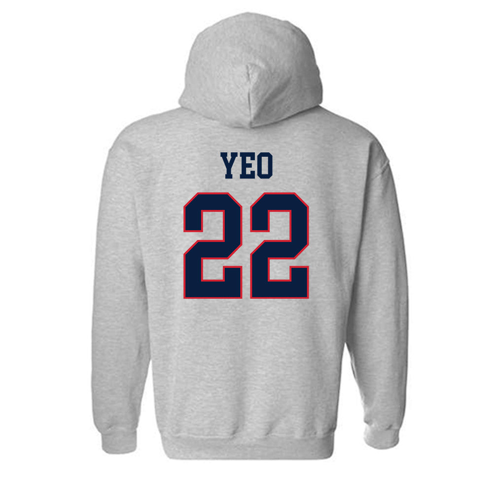 Gonzaga - NCAA Men's Basketball : Jun Seok Yeo - Classic Shersey Hooded Sweatshirt